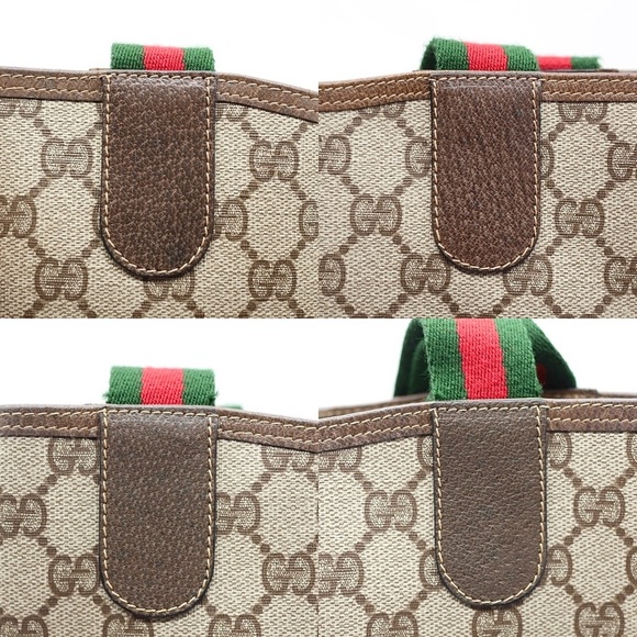 🍓GUCCI GG PVC Sherryline Shoulder Bag - Picture 9 of 13